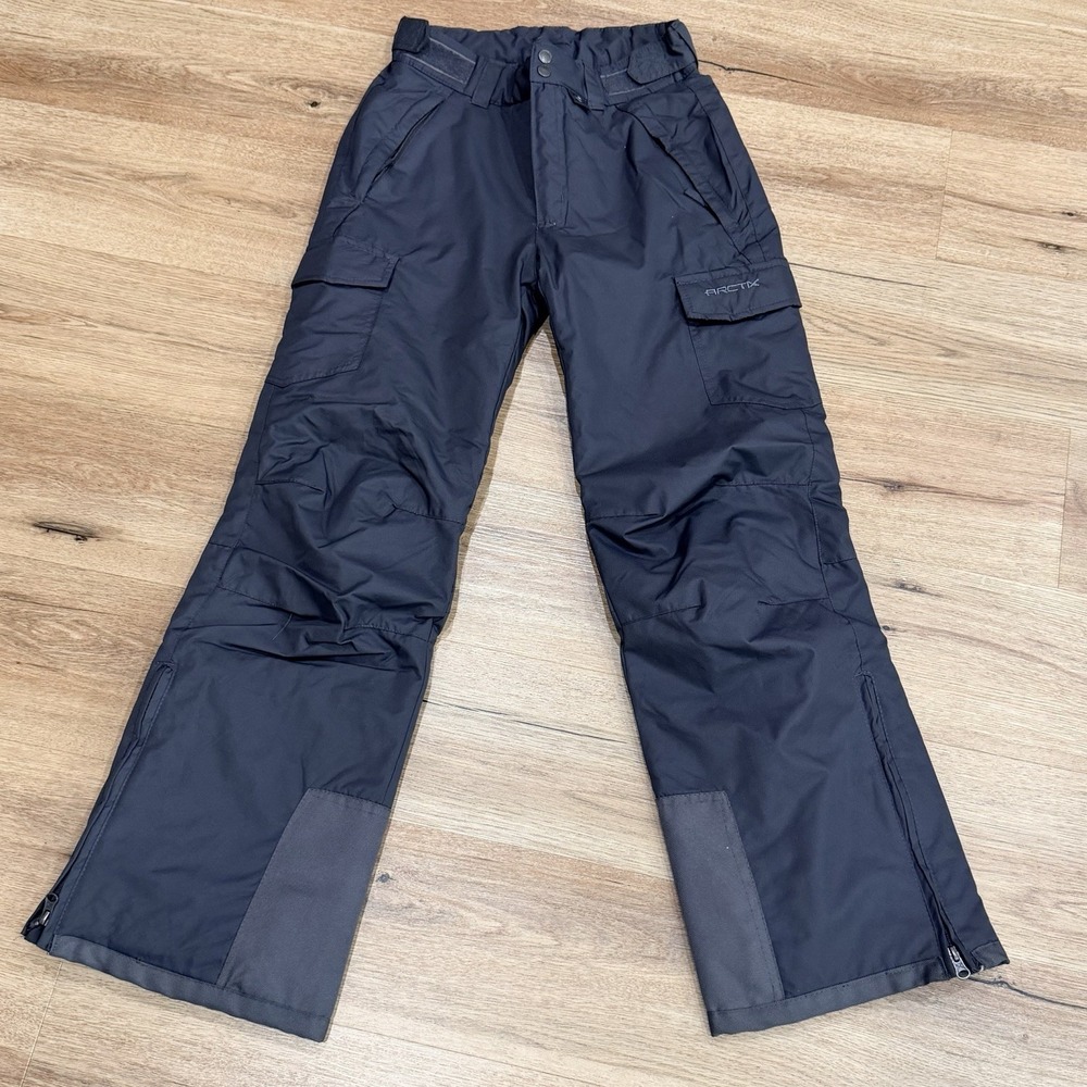 Arctix‎ Men's Small Black Insulated Snow Ski Pants Cargo Winter Snowboard